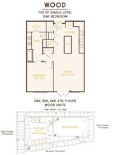 Wood (A2) 238 floor plan